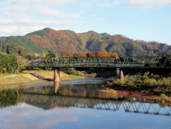 粕渕　江の川河原