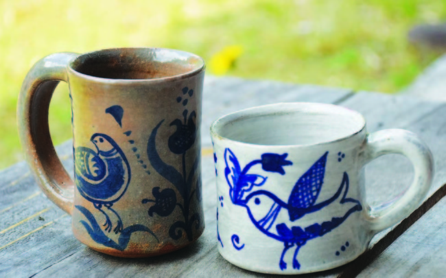 プログラムno ６ あなたが描くたった一つのコーヒーカップ コバルトブルーの絵付け体験 美郷町観光協会 美しの郷 みさと 美郷町 観光ガイド