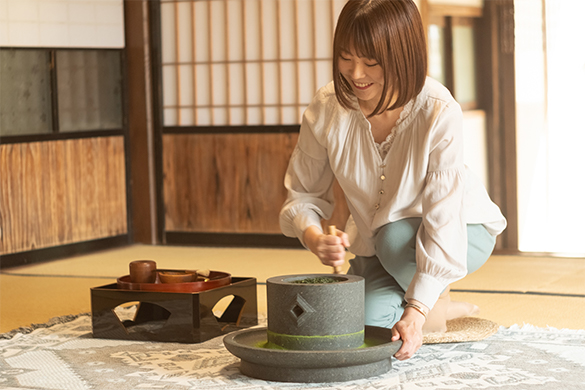 抹茶挽き