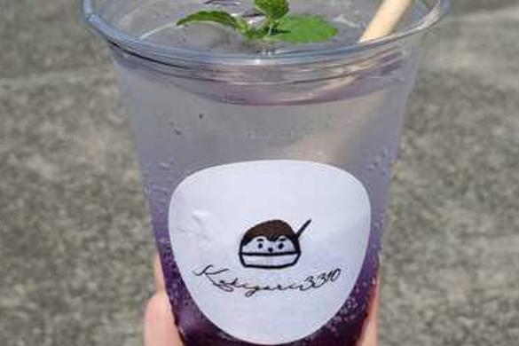 青いクラフトコーラ